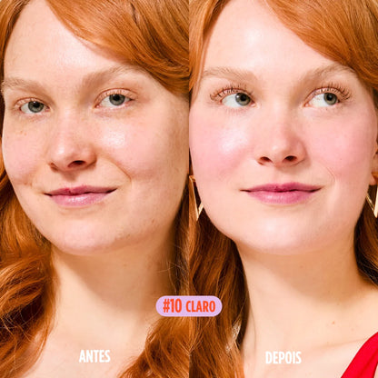 Protetor Solar em Bastão com Cor FPS 95, Cor 10 – Ollie