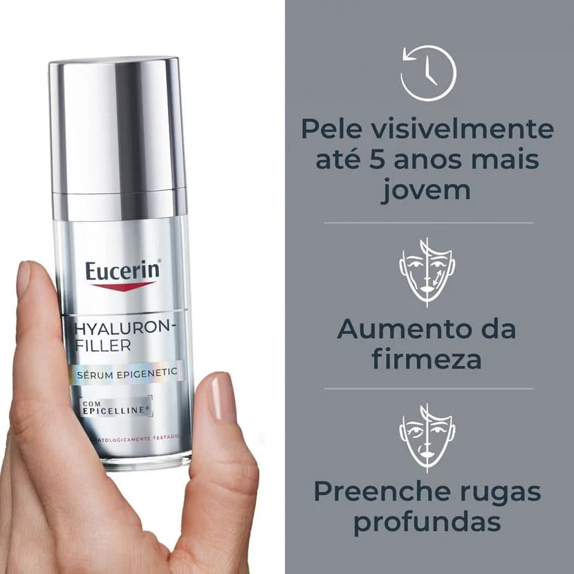 Sérum Facial Antissinais Hyaluron-Filler Epigenetic 30ml – Eucerin