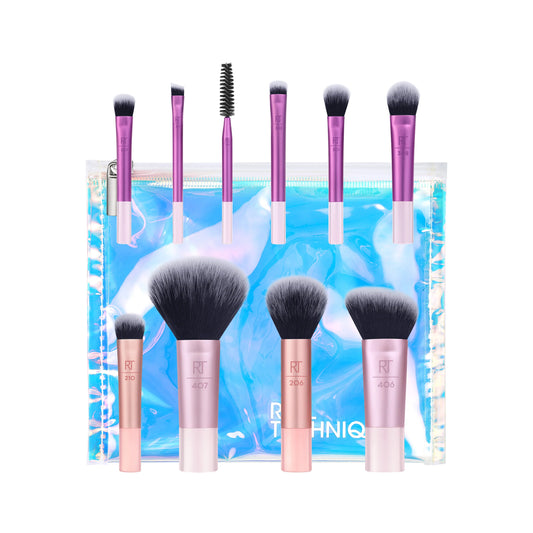 Kit de 10 Pincéis Mini Travel Fantasy – Real Techniques