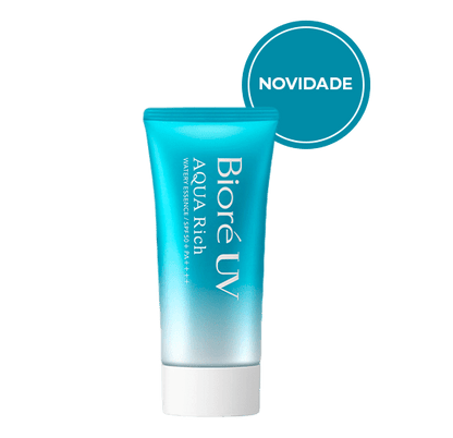 Protetor Solar Facial e Corporal Aqua Rich Watery Essence FPS 50, 50g – Bioré