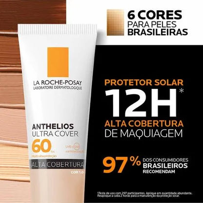 Anthelios Ultra Cover FPS60 – Protetor Solar Facial com Cor – La Roche-Posay