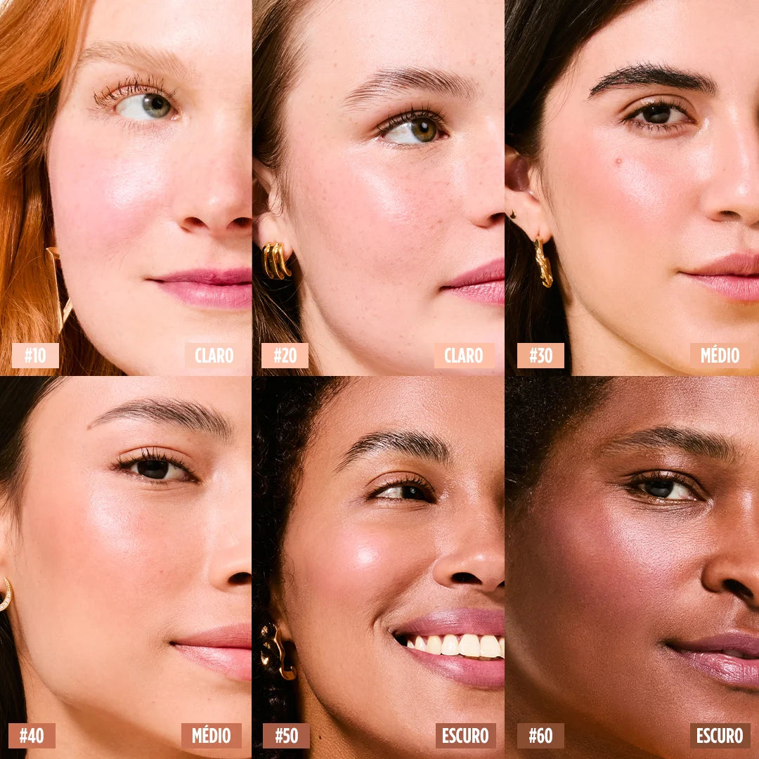 Protetor Solar em Bastão com Cor FPS 95, Cor 10 – Ollie