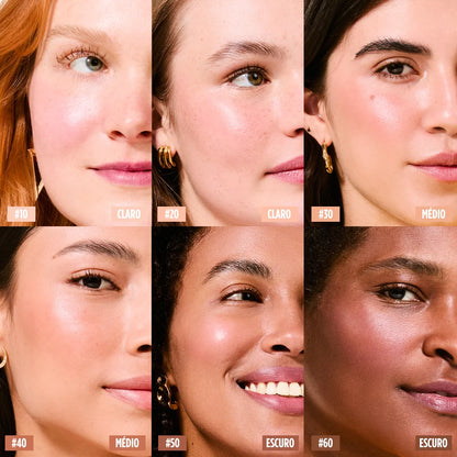 Protetor Solar em Bastão com Cor FPS 95, Cor 10 – Ollie